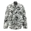 Skjorta med kamouflage-tryck ”Grey” 681008TLL721262
