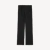 Slim fit-byxor för dam i svart Slim fit-byxor för dam i svart