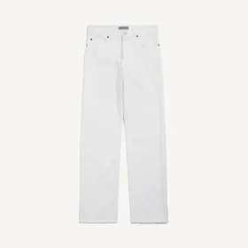 Slim fit-jeans för herr i vitt