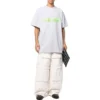 Slime Oversized T-shirtar ”Grey Green” 676589TLVF11203