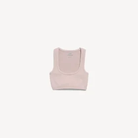 Sömlös techwear-bh för damer i nude