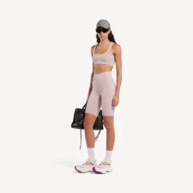 Sömlös techwear-bh för damer i nude
