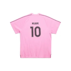 Soccer Series Miami Soccer Oversized T-shirt ”Pink” 777705TPVR71401