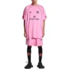 Soccer Series Miami Soccer Oversized T-shirt ”Pink” 777705TPVR71401