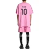 Soccer Series Miami Soccer Oversized T-shirt ”Pink” 777705TPVR71401