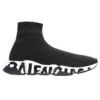 Speed 1.0 Recycled Knit Graffiti Sneakers ”Black” 645334W2DB71015