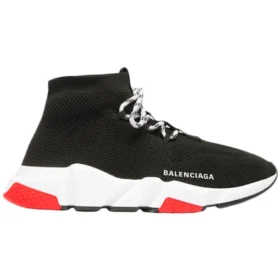 Speed 1.0 Sneakers ”Black White Red” 559351W1HP01000
