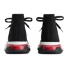 Speed 1.0 Sneakers ”Svart Vit med genomskinlig sula Röd” 617217W05GG1014