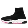 Speed 1.0 återvunna Sneakers ”Black Fuchsia” 587280W2DBB1586