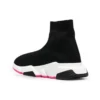 Speed 1.0 återvunna Sneakers ”Black Fuchsia” 587280W2DBB1586