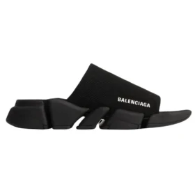 Speed 2.0-sandaler i återvunnet stickat ”Black” 711453W2DB11000