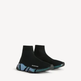 Speed 2.0-sneaker för dam i svart med iriserande effekt