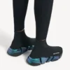 Speed 2.0-sneaker för dam i svart med iriserande effekt Speed 2.0-sneaker för dam i svart med iriserande effekt