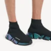 Speed 2.0-sneaker för herr i svart med iriserande effekt