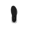 Speed 2.0-sneakers ”Svart glansig stickad med vit sula” 636833W2DC11091