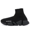 Speed 2.0-sneakers ”Svart glansig stickad ovandel med svart sula” 636833W2AF31000