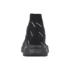 Speed 2.0-Sneakers ”Svart stickat med vitt logo över hela skon” 617239W2DBO1090