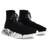 Speed 2.0 Sneakers ”Svart återvunnet stickat och vit sula” 617258W2DD41091