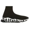 Speed Graffiti-Sneakers ”Black Knit Black Graffiti Sole Unit” 605942W2DB71015