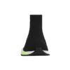 Speed Graffiti-sneakers ”Svart stickad med fluorescerande grön graffitisula” 605972W05GY1935
