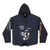 Speed Hunters Upside Down Luvtröja Oversized ”Black Faded” 698156TMVD11000