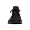 Speed Lace Up Sneakers ”Svart återvunnet stickat och svart sulenhet” 587289W2DB11013