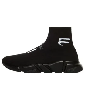 Speed Lt fotbolls-Sneakers med sponsorlogotyp ”Black Knit” 645734W2DBU1090