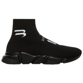 Speed Lt fotbolls-Sneakers med sponsorlogotyp ”Black Knit” 645734W2DBU1090