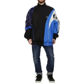 Split-träningsjackor ”Black Blue” 658951TYB181000
