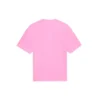 Sponsor-T-shirt med rund hals, rosa/röd 612965TJVD95764