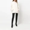 Sportig oversized-luvtröja med dragsko ”White” 600583TLVA19080