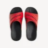 Sportig pool-sandal för herr i svart/rött Sportig pool-sandal för herr i svart/rött