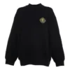 Sportig tröja med rund hals och B Crest-logotyp ”Black” 671125TLV60-1000