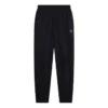 Sportiga B-stretch-sweatbyxor med knäöppningar ”Black White” 675244TLVA11070