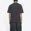 Sportiga T-shirtar i medium passform ”Washed Black” 612966TLV991070