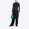 Sportiga Track-byxor med vid ben och B-logotyp ”Black” 675346TLVA11070