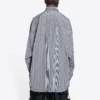 Sporty B Cosy Shirt ”Black White” 681004TLM111070