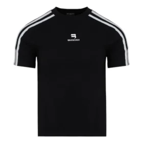 Sporty B krympt T-shirt ”Svart Vit” 704070TMVG43869