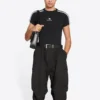 Sporty B krympt T-shirt ”Svart Vit” 704070TMVG43869