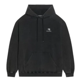 Sporty B-luvtröja, medium passform ”Black” 600583TLVA11070