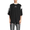 Sporty B T-shirt med boxig passform ”Black White” 699182TMVC41070