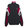 Sporty B vändbar Track-jackor ”Black Red White” 681445TKO481000