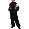 Sporty B vändbar Track-jackor ”Black Red White” 681445TKO481000