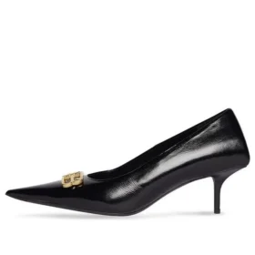 Square Knife BB 60 mm pumps ”Black Shiny Lambskin” 694739WBD821080