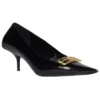 Square Knife BB 60 mm pumps ”Black Shiny Lambskin” 694739WBD821080