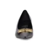 Square Knife BB 60 mm pumps ”Black Shiny Lambskin” 694739WBD821080