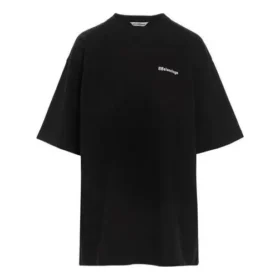 SS21 BB Letter Logo Rundhalsad Svart 641655TJV871070
