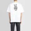 SS21 Drip Peace stor passform med leende-tryck, casual GS, vit 641675TKVA18639