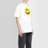 SS21 Drip Peace stor passform med leende-tryck, casual GS, vit 641675TKVA18639