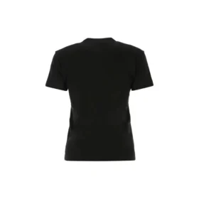 SS21 Logo-tryck Bomull Svart 612964TJVD91034